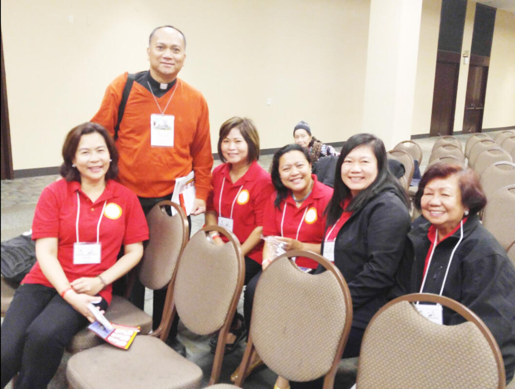 Siloam Ladies with Rev. Fr. Rey Reyes, Vicar of Archdiocese of San Francisco