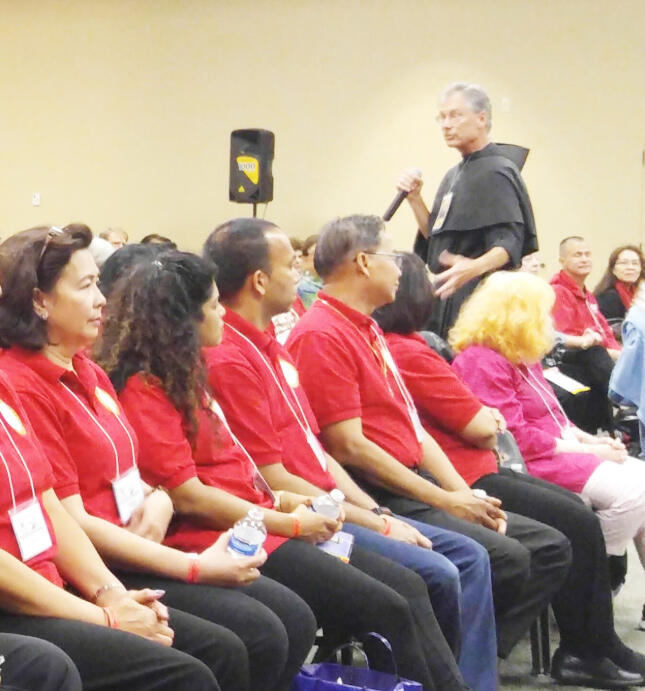 Power house speakers led by Rev. Fr. Paul Gawlowski
